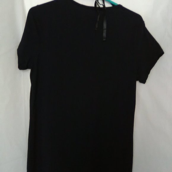 Bongo Women's Short Sleeve Top Color Black Size 1X - Picture 5 of 5